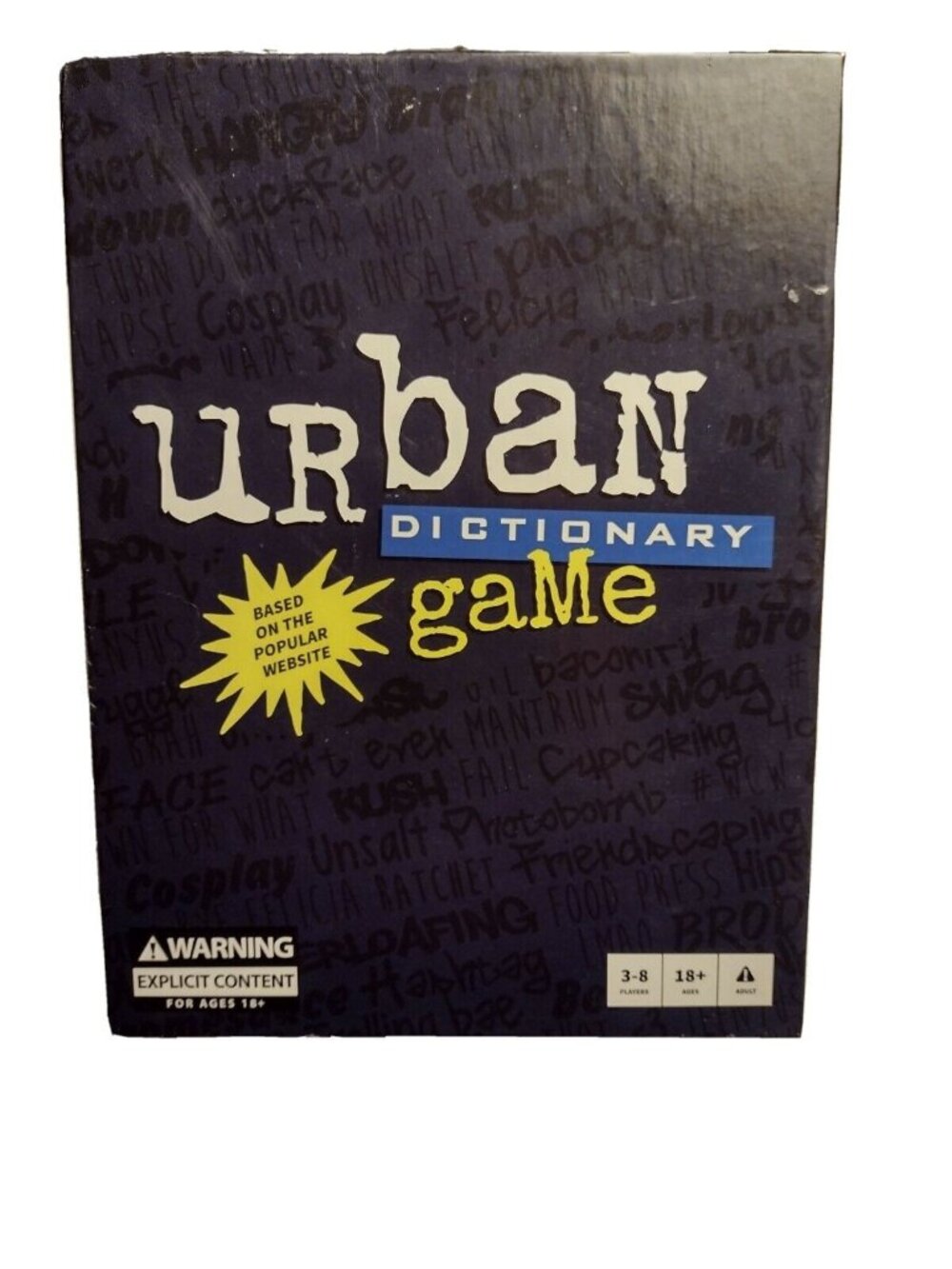 Urban Dictionary The Party Board Game of Slang Ages 18 3-8 Players Buffalo Games